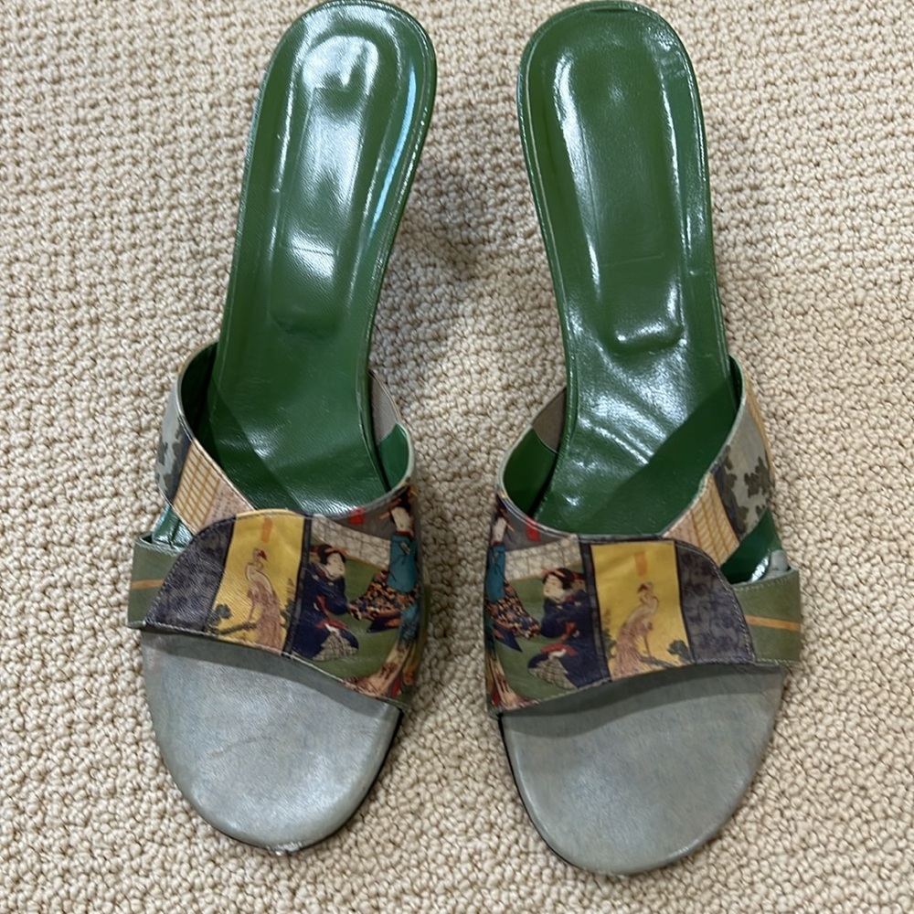 Slip on dress sandal